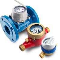 B meters熱水表，B meters冷水表