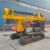 光伏螺旋桿打樁機(jī) 全地形履帶式光伏打樁機(jī) 建筑地基打樁機(jī)